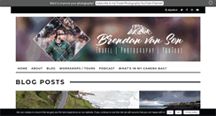 Desktop Screenshot of brendansadventures.com